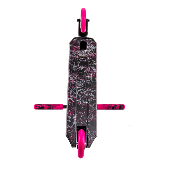 Root Industries Type R Complete Scooter (Black/White/Pink Splatter)