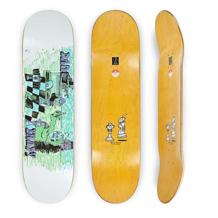 Polar Dane Brady Checkmate Deck (8")