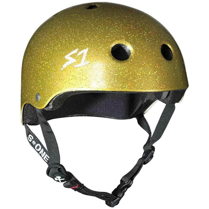 S1 Lifer Certified Helmet (Gold Glitter)