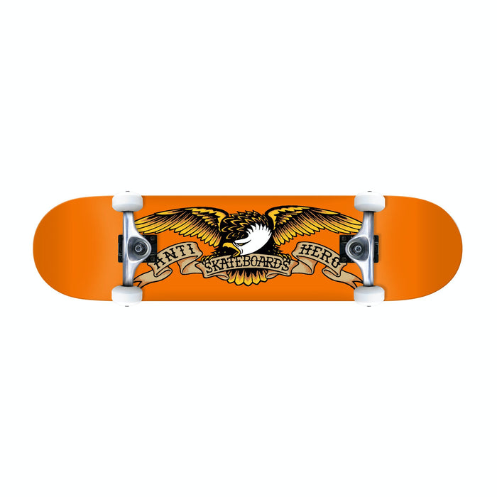 Antihero Classic Eagle Orange Complete Skateboard (7.75")