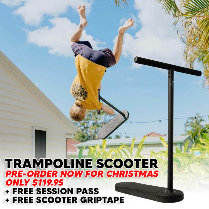 i-GLIDE Trampoline Scooter V2 (Black)