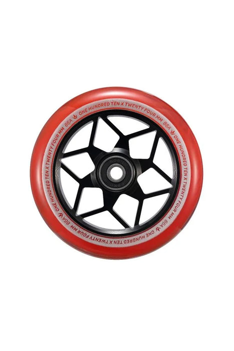 Envy Diamond Wheels - 110mm Smoke Red.