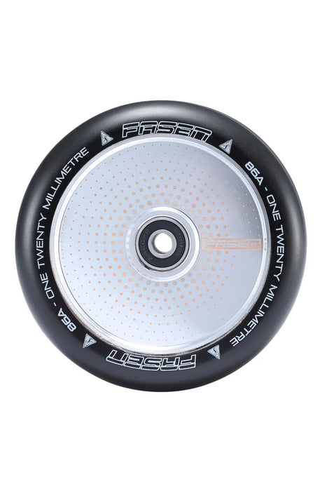 Fasen Jet 120mm Scooter Wheels -  Hypno Hollowcore -Dot Chrome