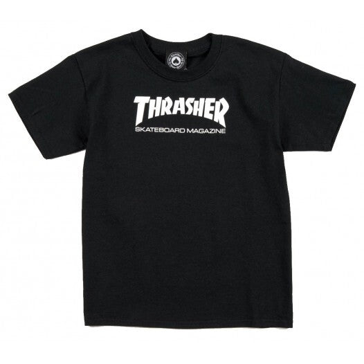 Thrasher Skateboarding Magazine Black Youth T-Shirt