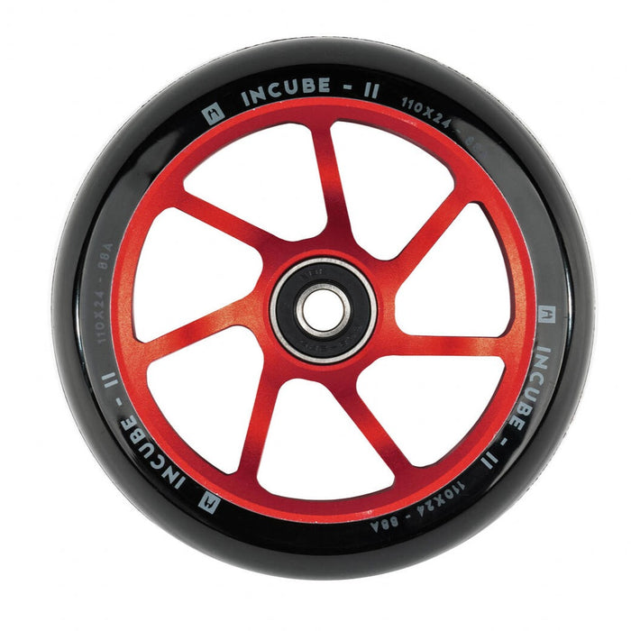 Ethic Incube V2 110mm Wheels (Red)