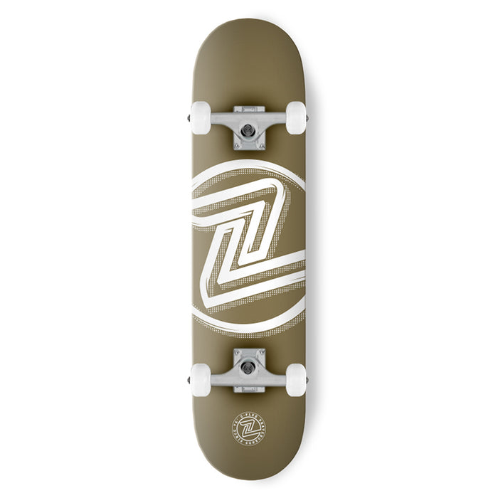 Z-Flex Logo Gold Complete Skateboard (7.8")