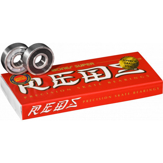 Bones Super Reds Bearings (8 Pack)