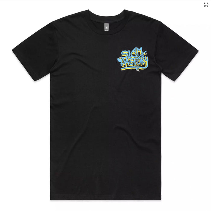 Slam Factory Graffiti Logo T-Shirt (Black)