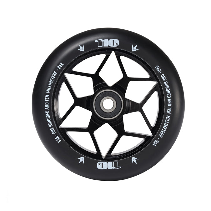 Envy 110mm Diamond Wheels (Black)