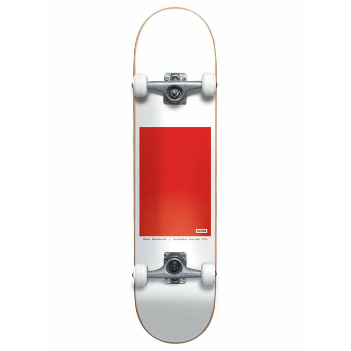 Globe G0 Black Serif White/Red Complete Skateboard (8.0")