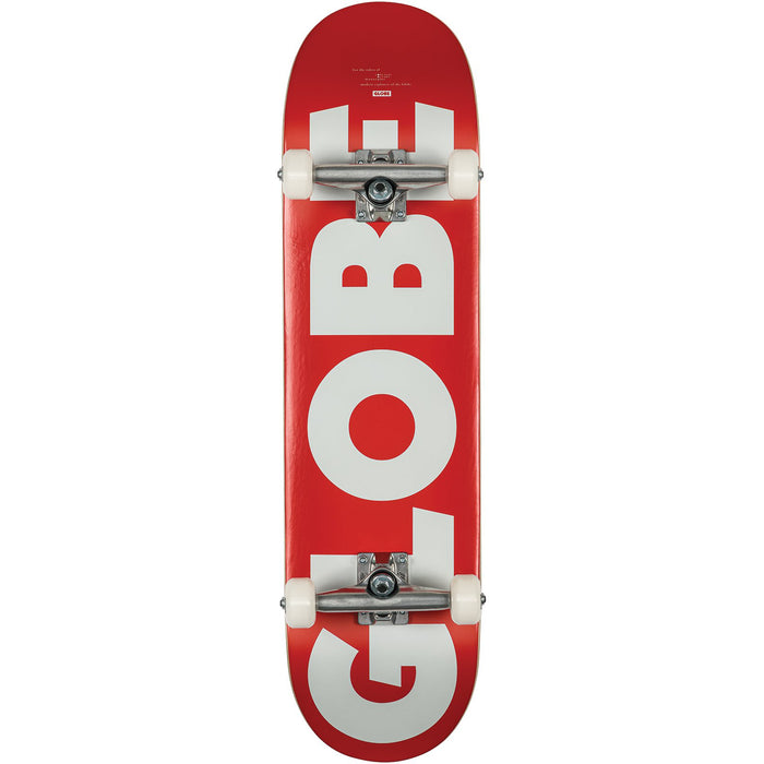 Globe G0 Fubar Red/White Complete Skateboard (8.25")