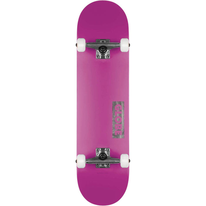 Globe Goodstock Neon Purple Complete Skateboard (8.25")