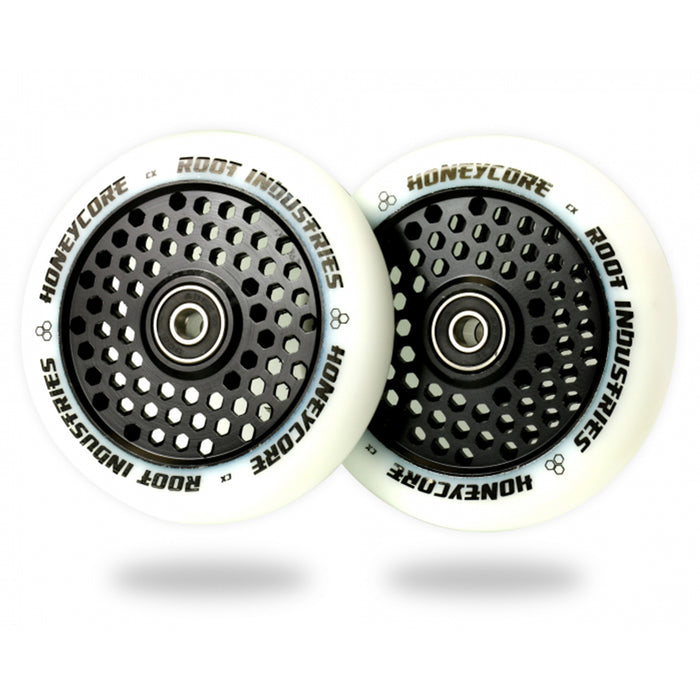 Root Industries 110mm HoneyCore Wheels (White/Black)