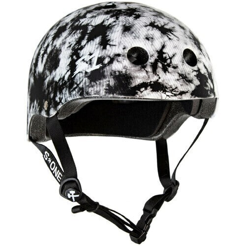 S1 Lifer Certified Helmet (Black/White Tie Dye)