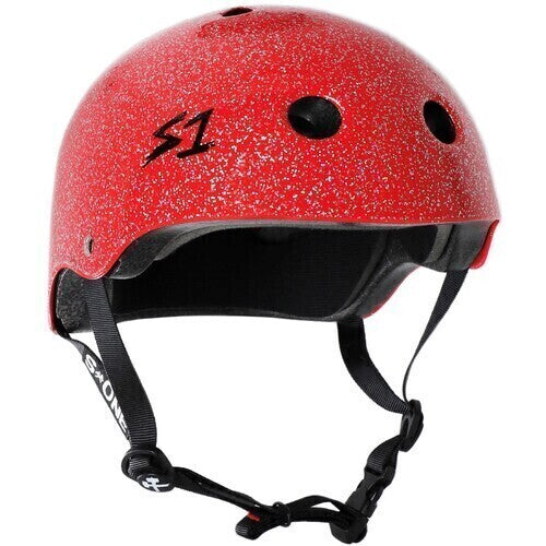 S1 Lifer Certified Helmet (Red Glitter)