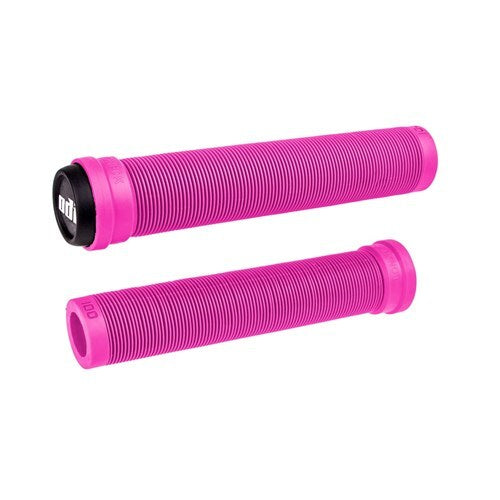 ODI SLX 160mm Longneck Flangeless Soft Compound Grips (Pink)