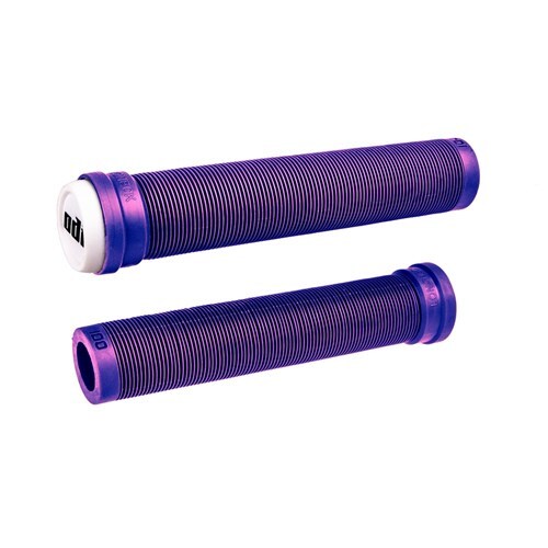 ODI SLX 160mm Longneck Flangeless Soft Compound Grips (Purple)