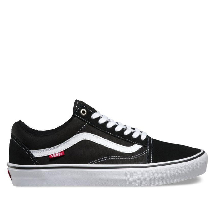 Vans Old Skool Pro Shoes (Black and White)