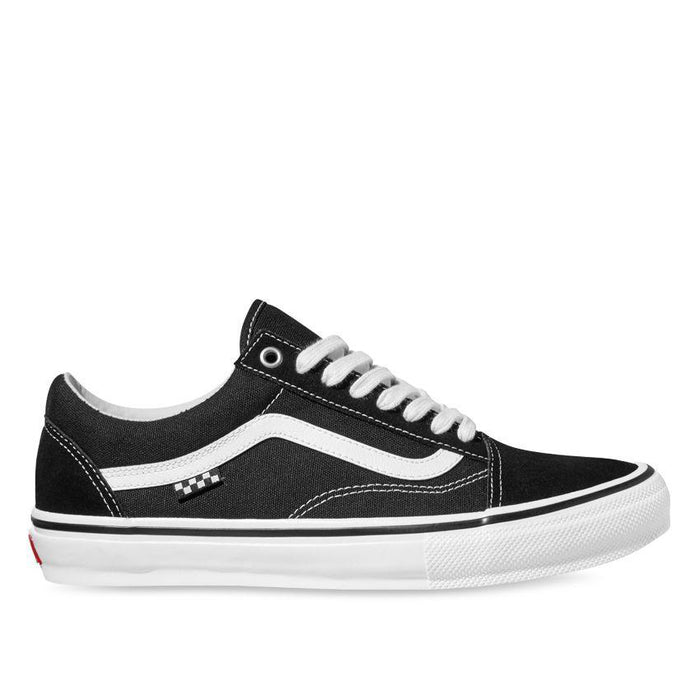 Vans Skate Old Skool Shoes (Black and White)